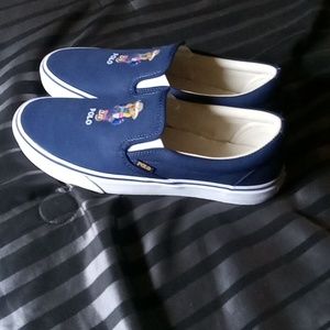 Polo slip ons